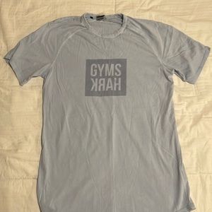 Gym Shark blue T-shirt size medium